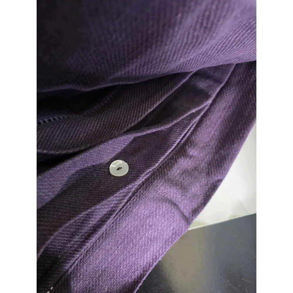 Ralph Lauren Surrey Garden EUROPEAN Euro Pillow Sham Purple Cotton NEW 1 Count